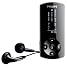 Philips 2 GB Flash MP3 Player with FM Radio, B&W Display, and Built-in Rechargeable Battery (Black)