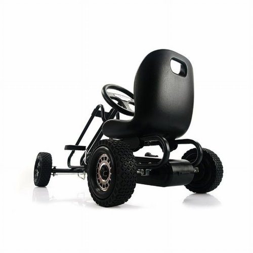 Imagen 4 de Hauck M901090 Traxxx Lightning - Kart a pedales en color negro [Importado de Alemania]
