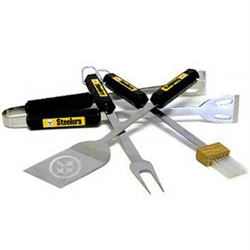 Pittsburgh Steelers NFL BBQ Grill Utensil Set