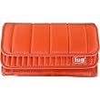 Sunset Orange Lug Large Tram Wallet - All purpose super practical