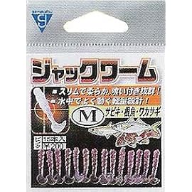 がまかつ(Gamakatsu) ジャックワーム ピンク(サビキ仕掛け用ワーム) S 19057