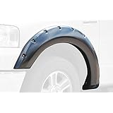 Lund RX311S Elite Series Black Rivet Style Standard Front and Rear Fender Flare - 4 Piece