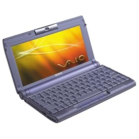 Sony VAIO C1MVP/C PictureBook Laptop (733 MHz Crusoe TM5800, 128 MB DDR RAM, 20 GB hard drive)
