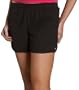 PUMA Women's Essential Piqu� Shorts, Black, Large