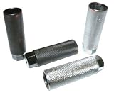 REDLINE Axle Pegs, Fully Knurled 3.5 x 1.25 3/8 x 26t Black