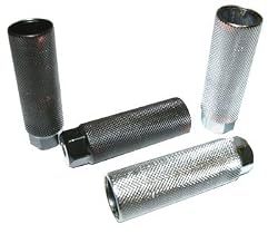 Redline Threaded Axle Pegs 3.5 x 1.25 3/8 x 26t Black