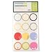 RSVP LABL-A Jam/Jelly Assorted Square & Round Gift Labels, 48 ct.