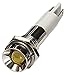 Protruding Indicator Light, LED Lamp Type, 12VDC Voltage, 8mm Mounting Dia. Size