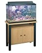 29 Gallon Aquarium Stand In Oak And Black Finish By Ameriwood Furniture