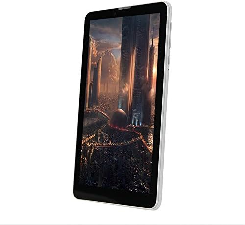 GaziGazi 7 Inch Dual Core Android 4.2.2 4GB Phone Tablet PC , Dual Sim Card , Dual Camera , HD Display , Black Color , Capacitive 5 Point Multi-Touch Screen , Support 3D Game , 3G Dongle , Wi-Fi , HDMI , E-Book , Features Google Play Store, Skype, YouTube and G-Sensor , Phablet (Siver Back)