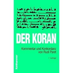 Der Koran: Kommentar und Konkordanz von Rudi Paret. Taschenbuchausgabe