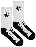 The Shadow Conspiracy Six Feet Deep Men's Crew Socks - Black / White