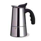 Primula PES-4904 18/10 Stainless Steel 4-Cup Stovetop Espresso Coffee Maker