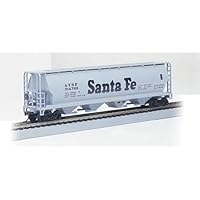 Bachmann Trains Santa Fe 4 Bay Cylindrical Grain Hopper