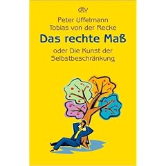 Das rechte Ma�. oder Die Kunst der Selbstbeschr�nkung.