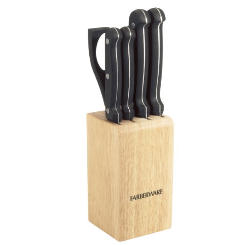 Farberware 6-Piece Prep Set Black Handles