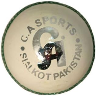 CA League Special Cricket Ball - White by CA Sports