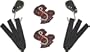 Malone Sentry Ratchet Kayak and Canoe Bow and Stern Tie Downs