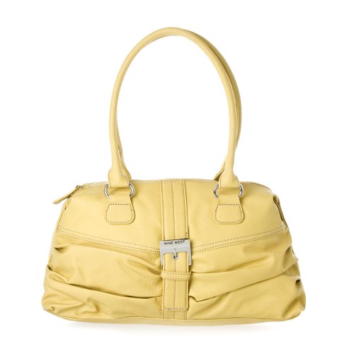 Nine West Colorado Medium Yellow Satchel