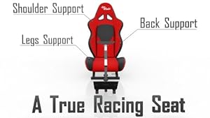 Openwheeler Classic Fulfilled By Amazon Racing Seat Driving Simulator Gaming Chair (Gear Shifter Mount Not Included)