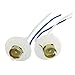 uxcell 2 Pcs 1156 BA15S LED Bulb Socket Car Turn Signal Light Harness Wire