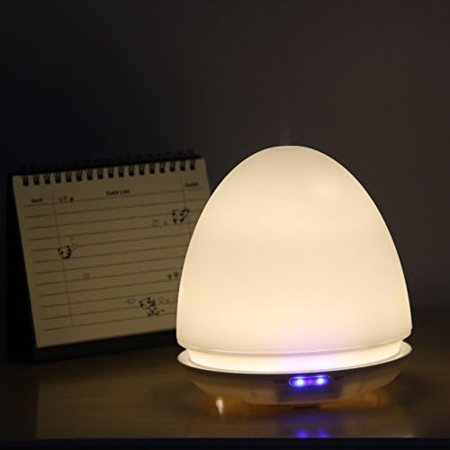 Signstek 250ML Ultrasonic Aroma Oil Diffuser Air Humidifier Warm White LED Light