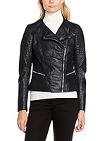 Chyston Cazadora Piel Natty (Negro)