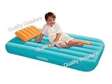 Inflatable Bed for kids - comes with air pump - BLUE