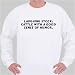 Laughing stock: cattle with a good sense of humor. Sweatshirt