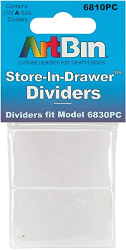 Artbin Store-In-Drawer Dividers 10/Pkg-Fits 6830pc