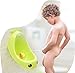 Joy Baby Potty Training Urinal for Boys with fun aiming target (Green Whale)
