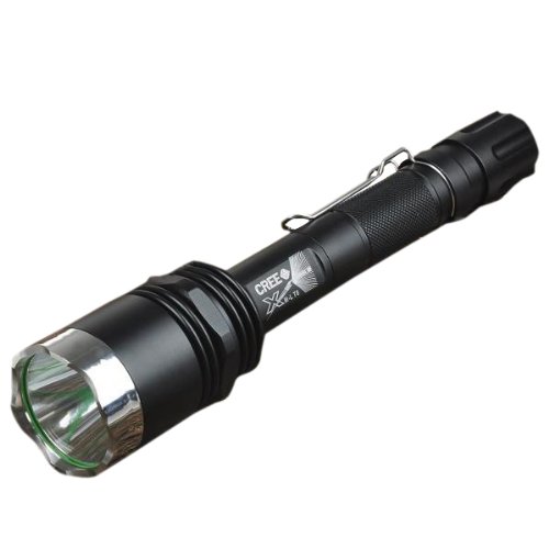  TrustFire X8 XM-LT60 5-Mode 1000-Lumen Memory White LED Flashlight Torch Flashlamp with Batteries Set (2x18650) 