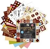 DCWV Scrapbook Kit in a Stack - Friend (8")