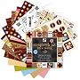 Diecuts with A View 8 Inch by 8 Inch Die Cuts with A View Scrapbook Kit In A Stack, Friends and Family