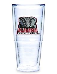 Tervis Tumbler University of Alabama-Elephant 24-Ounce Double Wall Insulated Tumbler, Set of 2