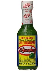 From Amazon.com. Click for details:
 Grocery: El Yucateco Habanero Sauce Tray, Green, 4 Ounce (Pack of 12) - El Yucateco Grocery: El Yucateco Habanero Sauce Tray, Green, 4 Ounce (Pack of 12) - El Yucateco