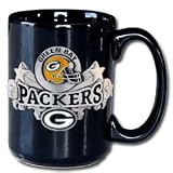 Green Bay Packers VIP Black 12 oz Collector's Coffee Mug - NFL Football Fan Shop Sports Team Merchandise