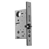 Baldwin 6021.102.L Left Handed Handleset and Knob Entrance Mortise Lock with 2-3/4-Inch Backset and 