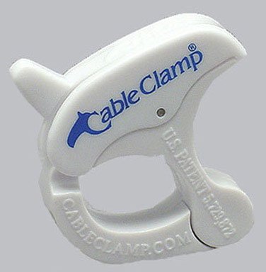 Qa Worldwide #CCS 0102 UP 001 SM White Cable Clamp