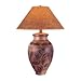 Casual Table Lamp II in Desert Sand with Burnt Clay