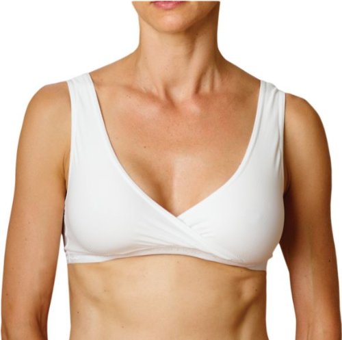 ExOfficio Women's Give-N-Go Cross Over Bra,White,Small