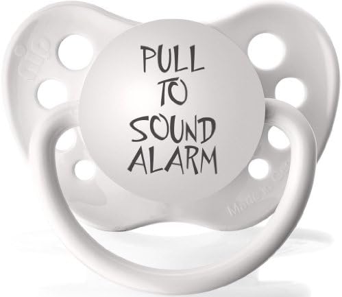Pull To Sound Alarm- Expression Pacifier