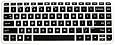 CaseBuy&reg; High Quality Ultra Thin Soft Silicone Keyboard Protector Skin Cover for HP Stream 13-c*** 14-z*** Notebook series, such as 13-c002dx, 13-c010ca, 13-c010nr, 13-c020ca, 13-c030nr, 13-c077nr, 14-z010nr US Layout (if your "enter" key looks like "7", our skin can't fit)(Semi-Black)