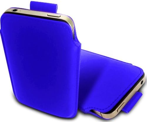 N E Fing Dark Blue PU leather pull tab case for LG GD580 Lollipop(s)