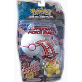 Pokemon DP Battle Dimension Throw Poke Ball Chingling