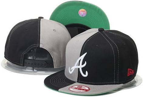 Fashion Women's Sparkle Atlanta Braves Team Color Snapback Cap Hat