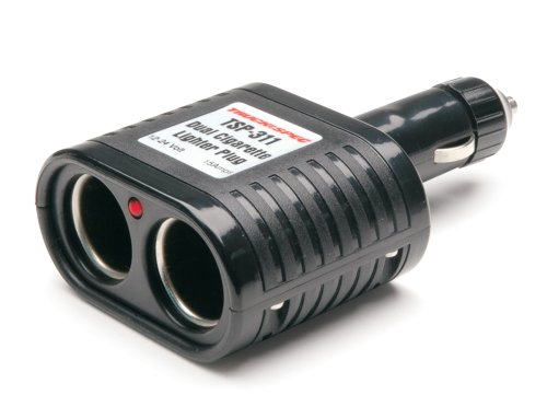 12V, 2 Outlet Cigarette Lighter Adapter