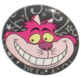Disney Alice In Wonderland Cheshire Cat Smiling Button-image