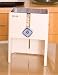 Zevro RAM105 Indispensable Snack 'N More Dry Food Dispenser, White/Blueberry