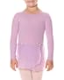 Danskin Girls 7-16 Long Sleeve Leotard With Skirt,Lavender,M (8/10)